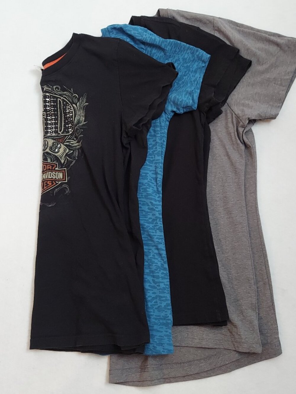 Harley Davidson Tee Bundle 4 Women’s Graphic T-Shirts Lot